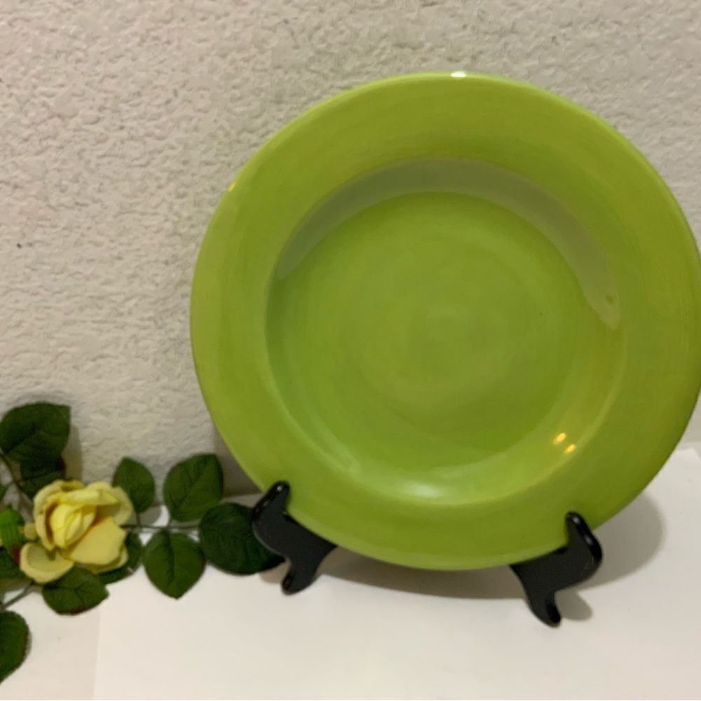 Hausenware dinner plate green 11.5” G1